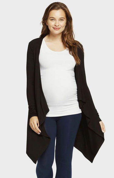 Organic Bamboo Waterfall Cardigan Cardigan from Bamboo Body maternity store australia